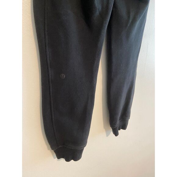 Lululemon Scuba Jogger Black SIZE 4 Light Cotton Terry Classic Jogger - Picture 4 of 6